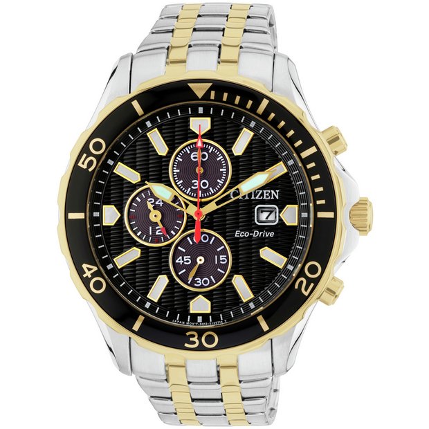 Citizen two tone stainless steel watch 48mm (British brand)