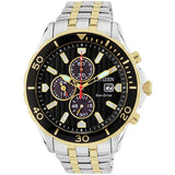 Citizen two tone stainless steel watch 48mm (British brand)