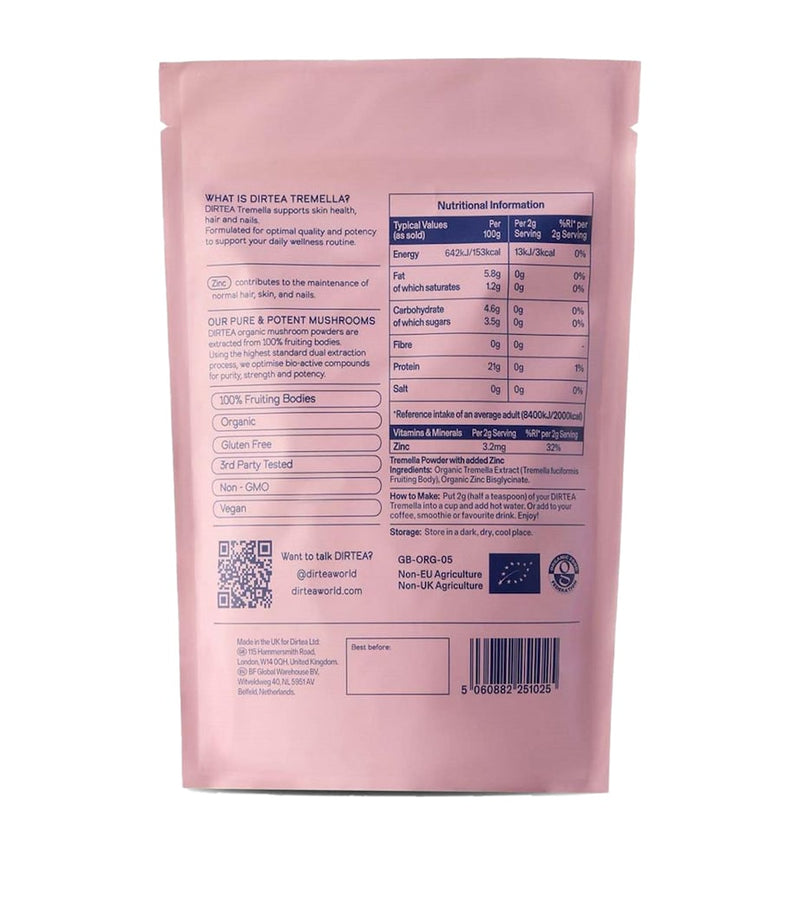 DIRTEA Tremella mushroom powder 240g, UK version