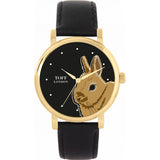 Superdrug Toff London Black Ladies Brown Netherland Dwarf Rabbit Head Watch- Buy online at McGrocer