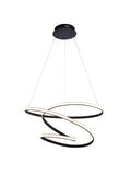 Gallery Home Black Delta ceiling pendant light, imported from the UK