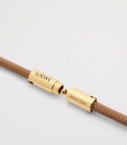 LOEWE leather wrist strap with Anagram logo 57cm, imported from the UK