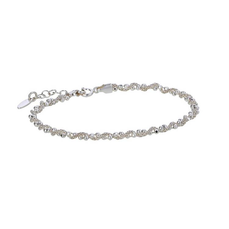 Revere sterling silver popcorn bead bracelet, UK version