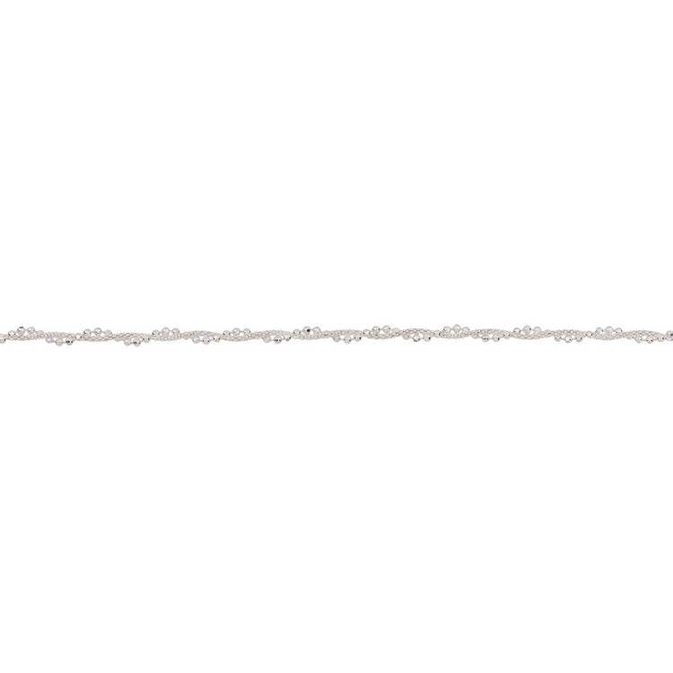 Revere sterling silver popcorn bead bracelet, UK version