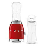 Smeg personal blender red, two 600ml bottles, UK version
