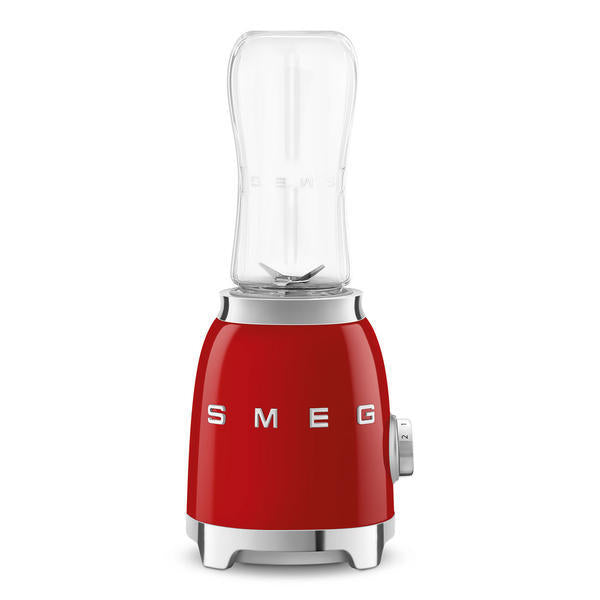 Smeg personal blender red, two 600ml bottles, UK version