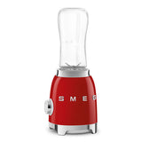 Smeg personal blender red, two 600ml bottles, UK version