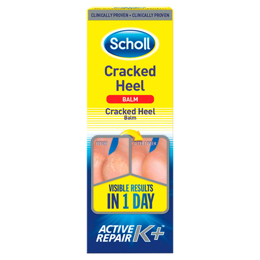 Scholl Cracked Heel Foot Cream Balm 60ml footcare Sainsburys   