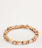 Suzanne Kalan rose gold eternity ring with diamonds, imported from the UK