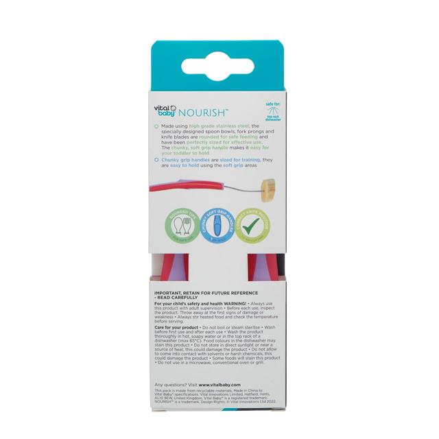 Vital Baby Big Kid Cutlery Fizz GOODS M&S