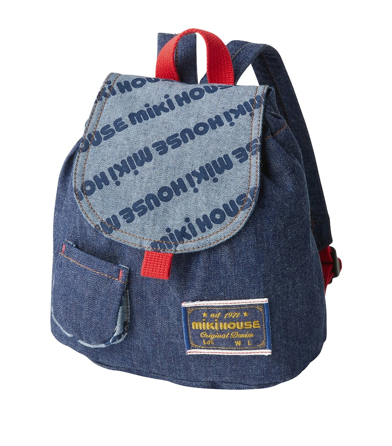 Miki House denim backpack - British product