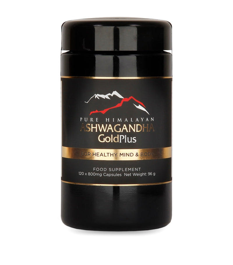 Pure Himalayan Ashwagandha Gold Plus capsules 120 (British brand)