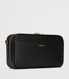 Saint Laurent leather logo travel pouch (British brand)
