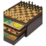 Argos Argos Home 10 in 1 Deluxe Games House Wooden Board Game Set- Buy online at McGrocer