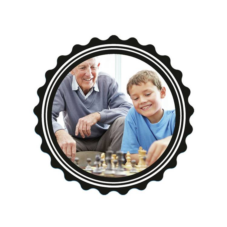 Argos Home 10 in 1 Games House wooden board games set, UK version