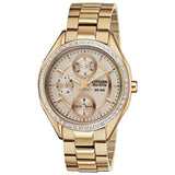 Argos Citizen Ladies Rose Gold Plated Stainless Steel Watch- Buy online at McGrocer
