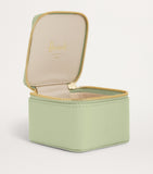 Harrods pebbled leather trinket box, UK version