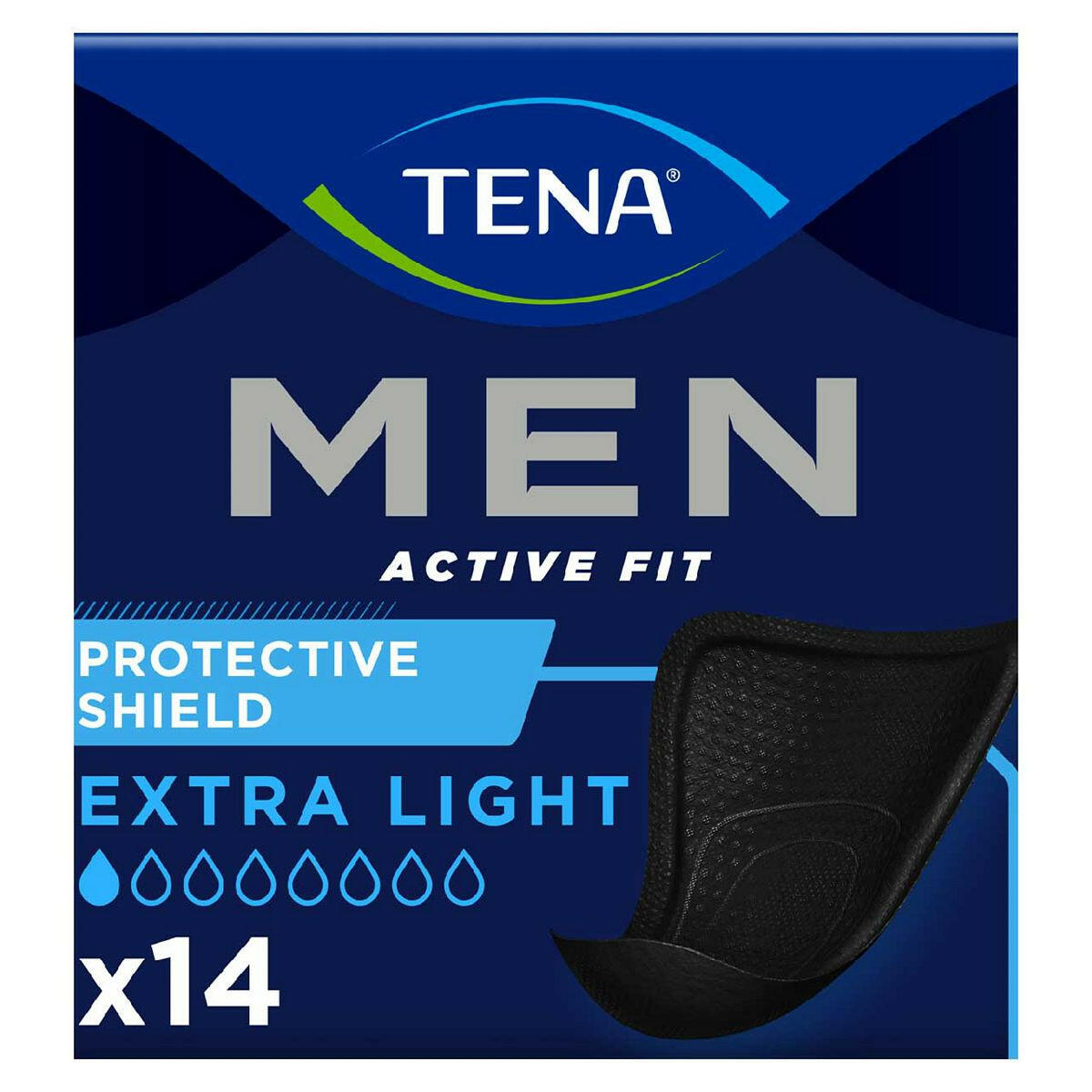 TENA Men Incontinence Protective Shield - 14 pack GOODS Boots