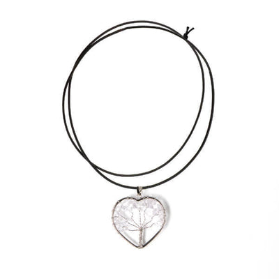 Superdrug Myga Tree of Life Clear Quartz Pendant- Buy online at McGrocer
