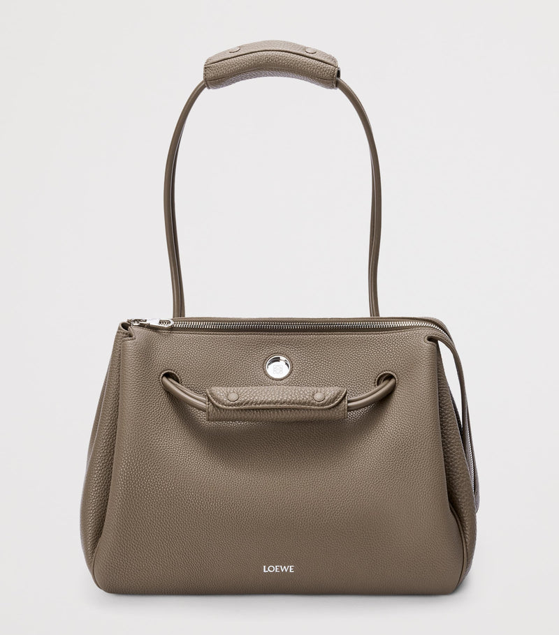 LOEWE grained leather Madrid shoulder bag (British brand)