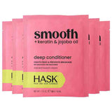 Superdrug Hask Keratin Smooth Smoothing Deep Conditioner 50ml (Pack of 5)- Buy online at McGrocer