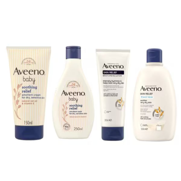 Aveeno Soothing Relief bundle - British product