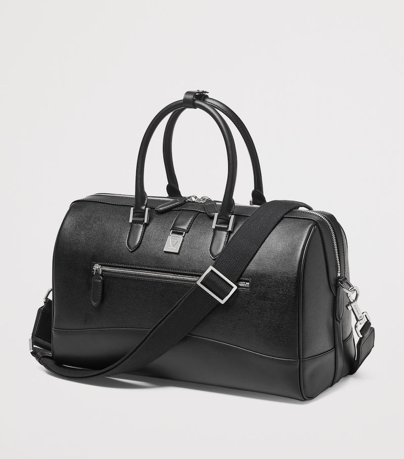 Aspinal Of London Leather Connaught Holdall - British product