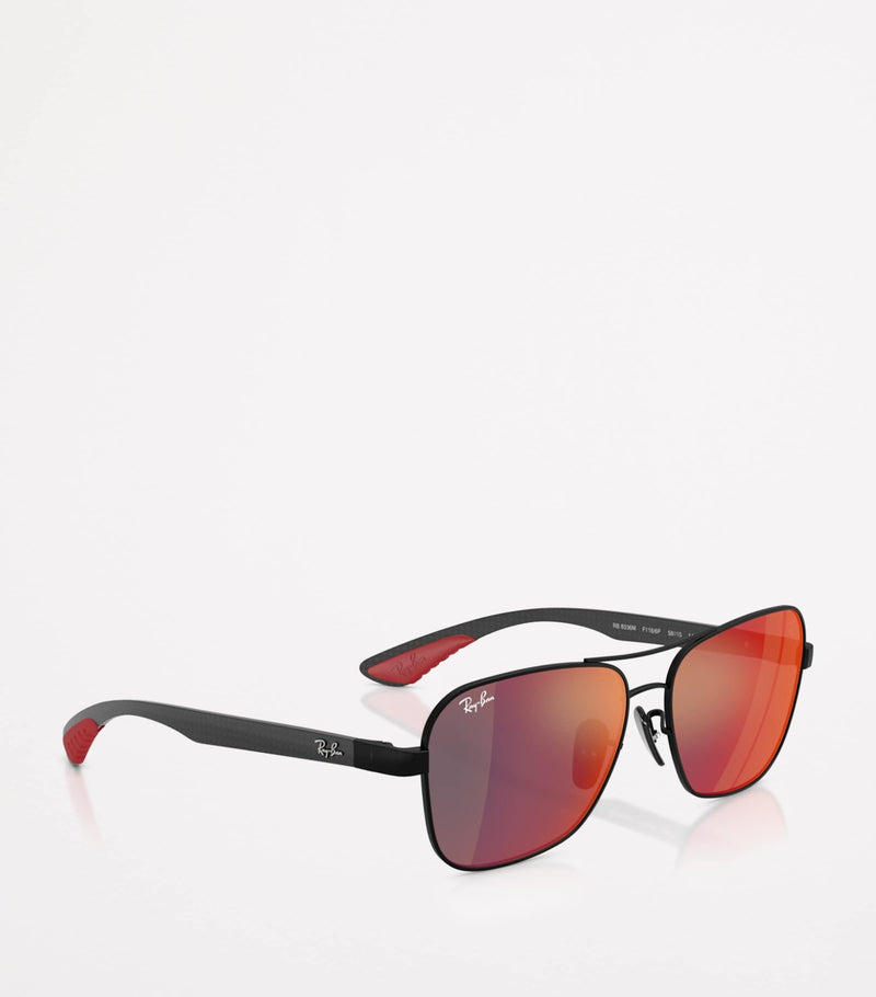 Ray-Ban square sunglasses RB8336M, imported from the UK