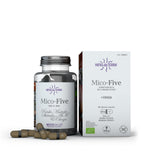 Hifas da Terra organic five mushroom extract supplement capsules, 70 count, UK version
