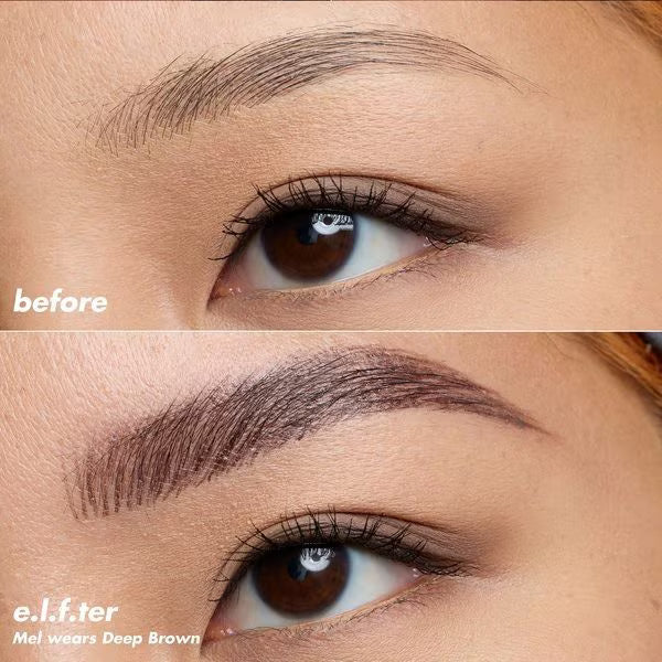 e.l.f. Holy Strokes brow pen in dark brown - British product