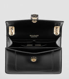 Bvlgari Serpenti Forever cross-body bag in smooth leather, imported from the UK