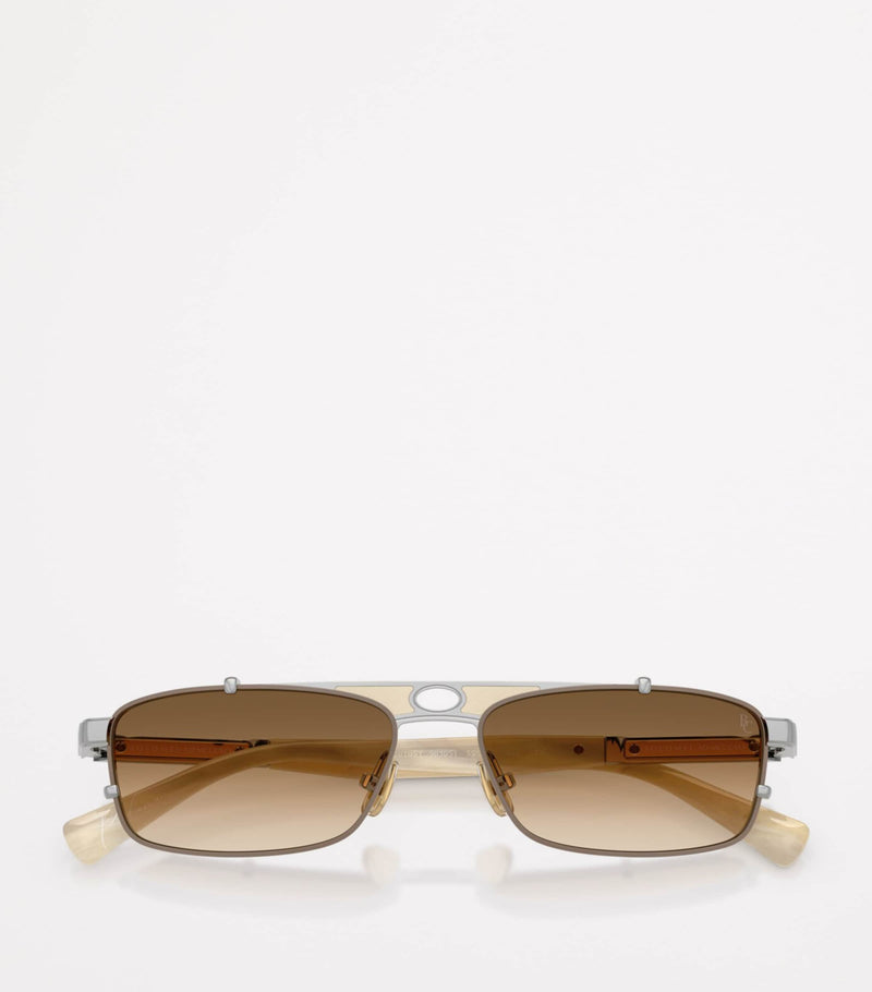 Brunello Cucinelli Paloma titanium sunglasses, UK version