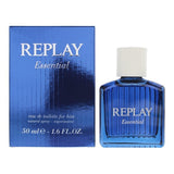 Replay Essential For Him Eau De Toilette 50ml, imported from the UK