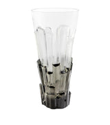 Harrods Lalique Crystal Basalte Vase 46cm- Buy online at McGrocer
