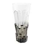 Lalique crystal Basalte vase 46cm, UK version
