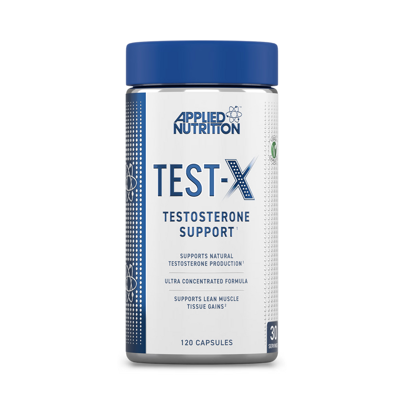 Applied Nutrition Test X testosterone support 120 capsules (British brand)