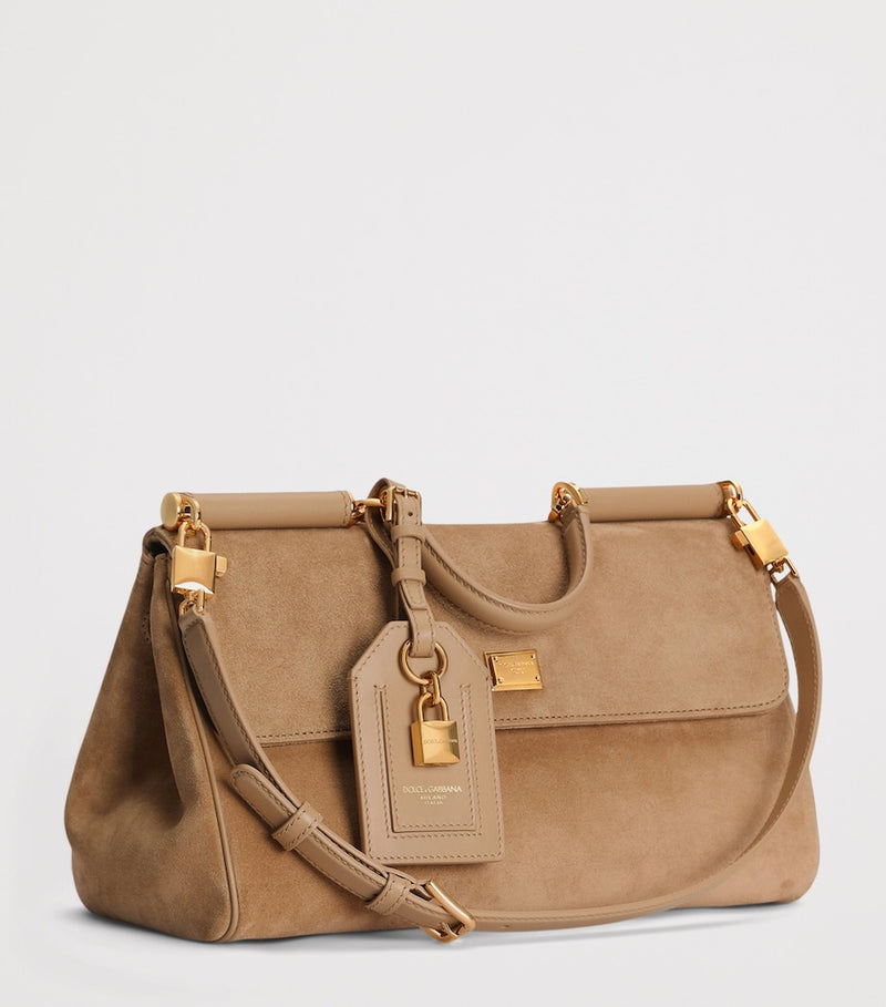 Dolce&Gabbana My Sicily suede top-handle bag (British brand)