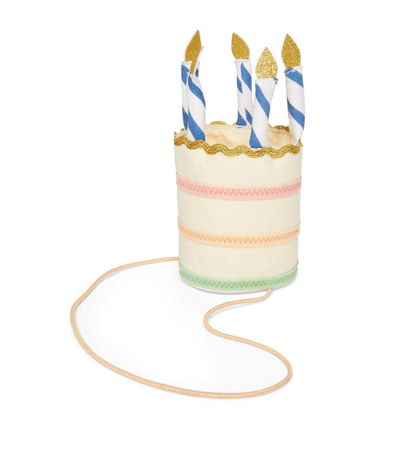 Meri Meri birthday cake hat, imported from the UK