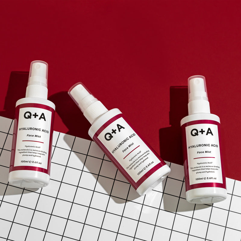 Q+A Hyaluronic Acid Face Mist 100ml (British brand)