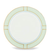 Harrods Hand-Decorated Porcelain Side Plate in Green 24cm Diameter- Buy online at McGrocer