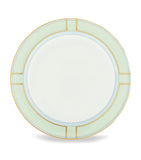 GINORI 1735 porcelain side plate in green 24cm, UK version