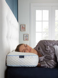 Snuggledown firm side sleeper memory foam pillow with cool touch white cover (British brand)