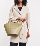 Harrods medium grab leather tote bag (British brand)