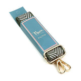 Superdrug POM Green Chevron Adjustable Wide Bag Strap 4-5cm x 138cm- Buy online at McGrocer