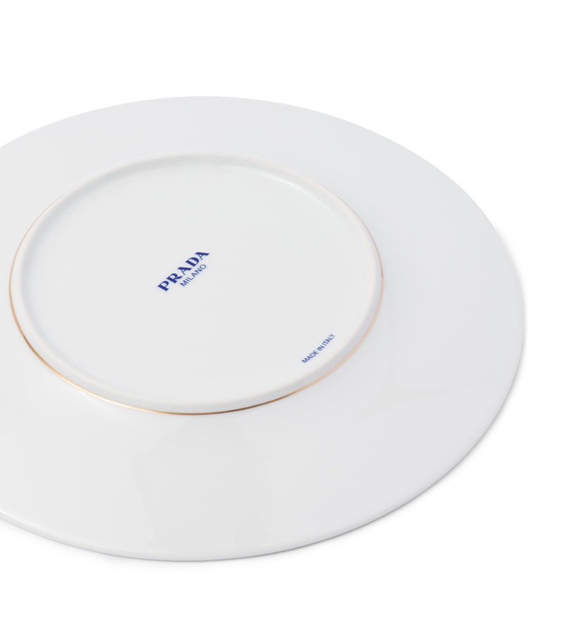 Prada chequerboard charger plate 28cm, imported from the UK