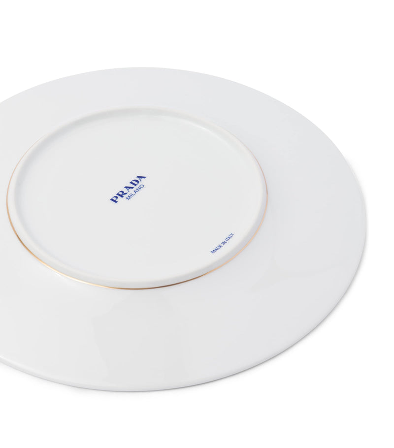 Prada chequerboard charger plate 28cm, imported from the UK