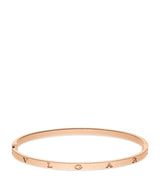 Harrods Bvlgari B.zero1 Rose Gold Bangle- Buy online at McGrocer