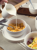 Next Artisan Street Set of 2 White Sugar Bowl and Milk Jug Creamer Set- Buy online at McGrocer