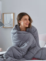 Next Silentnight Grey Adults Weighted Blanket 9kg- Buy online at McGrocer