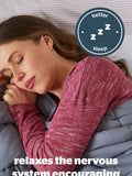 Silentnight grey weighted blanket 9kg 150x200cm - British product
